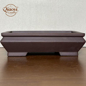 Chất Lượng Cao Yixing Tím Sands Không Tráng Men Hình Chữ Nhật Bonsai Nồi Tiện Dụng Ánh Sáng Vườn Nhà Máy Nồi Cho Nhà Sử Dụng Sàn Sử Dụng Hoa Nồi - Product Image 4
