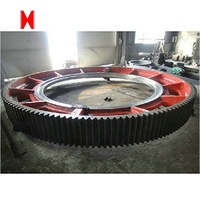 Grand Anneau de Cercle de Roue d'Engrenage pour Four Rotatif à Ciment Modèle 5-30 MAX Grade 6 Certifié ISO/BV
