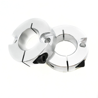 Colliers de serrage pour arbre en aluminium de 10 mm, taille 10*33*10*M5, usinés CNC, collier d'arbre fendu avec serrage