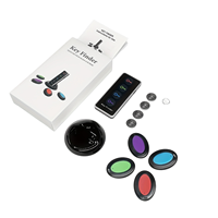 Traceur GPS intelligent anti-perte pour la maison, mini-traceur de navigation, télécommande sans fil, localisateur de clés en plastique