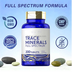 Suplemento de Minerales Traza de Espectro Completo, 200 Tabletas, Rico en Yodo, <span class=keywords><strong>Zinc</strong></span>, <span class=keywords><strong>Selenio</strong></span>, <span class=keywords><strong>Cobre</strong></span> <span class=keywords><strong>y</strong></span> Manganeso, Mejora la Inmunidad en Adultos - Product Image 4