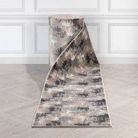 Tapis en velours cristal imprimé personnalisé pour couloir d'hôtel, escalier, couloir