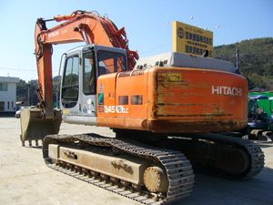 Petite excavatrice Caterpillar 360 d'occasion HITACHI EX345USRLC - Product Image 4