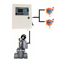 Conjunto de Válvulas Solenoides de Alto Rendimiento XinHuDa (Tipo Bus) - Dos Piezas - Controlador de Detección de Gas Metano/Propano con Alarma Luminosa