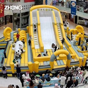 Lâu Đài nghịch ngợm trong nhà/ngoài trời trẻ em 'công viên giải trí mô hình bơm hơi Trampoline trượt hồ bơi kết hợp sản xuất kidsren của - Product Image 2