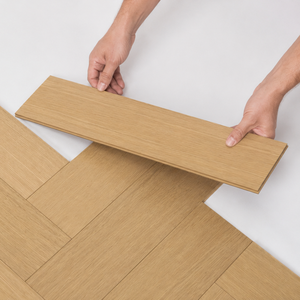 Suelos de Madera de Roble con Diseño en Espiga, Certificación CE, Estéticos, 18/5*90*400mm - Product Image 2