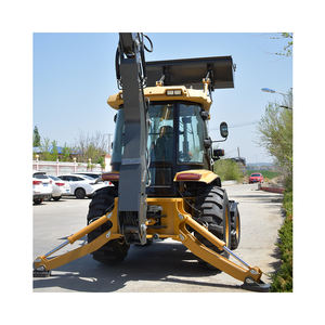 Mini-chargeuse compacte avec conception coulissante Bras pliable pour les fermes brésiliennes Ports Cabine anti-roulis + écran LCD de 10 pouces - Product Image 2