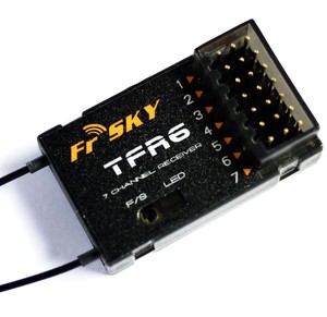 ตัวรับสัญญาณวิทยุ frsky TFR6 FCC 2.4GHz 7Channel สำหรับ RC Quadcopter multicopter ชิ้นส่วนผลิตใน Guangdong จีน - Product Image 2