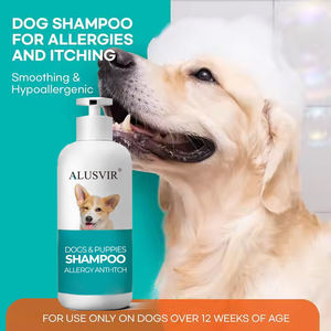 Özel etiket profesyonel organik Pet bakım yavru köpek ürünleri Anti kaşıntı bakım şampuan hafif temizlik ve banyo için köpek - Product Image 3