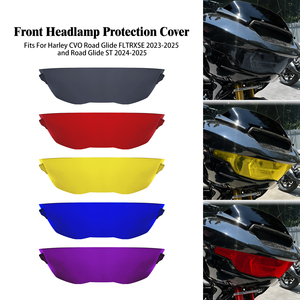 Cubierta Protectora para Faro Delantero de Motocicleta, Protector de Faro, Carenado Frontal para Harley Touring CVO Road Glide 23-2025 Road Glide ST 24-25 - Product Image 1
