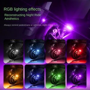 Nuevo <span class=keywords><strong>Meson</strong></span> DRL174 Flash brillante transfronterizo Las luces de avión sin cableado de siete colores se pueden cargar de forma remota Conducción de advertencia nocturna - Product Image 3