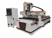 Routeur CNC haute précision MEOKON 9KW, table de travail 1300*2500mm, machine de découpe de panneaux en bois MDF pour la production de meubles