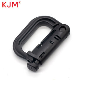 KJM 야외 전술 장비 나일론 리본 키 버클 후크 배낭 버클 액세서리 용 플라스틱 등산 - Product Image 5