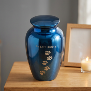 Urn <b>Memory</b> Adult pet brass and Funeral <b>Box</b> Keepsake Urns Casket funerary urn Human Memorial Urn <b>Memory</b> Adult pet brass and Fun - Product Image 3