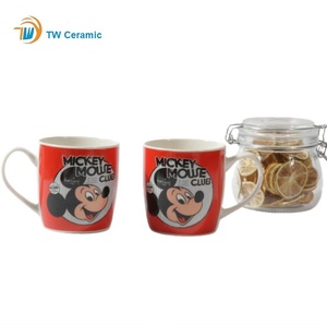 <span class=keywords><strong>Taza</strong></span> con Calcomanía de <span class=keywords><strong>Mickey</strong></span> Mouse de Dibujos Animados con Hermoso Diseño, Cerámica de Hueso de China, Apta para Microondas y Lavavajillas, Caja de Regalo Incluida - Product Image 5