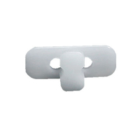 Clip de fixation latérale en nylon pour jupes de voiture, attache de retenue en plastique à enfoncer pour jupes de voiture