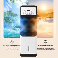 Ventilateur mobile vertical de refroidissement et de chauffage, avec télécommande, pour maison et bureau, à eau glacée, le plus vendu