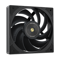COOLLEO V28-B12 Vente flash Ventilateur de refroidissement d'eau pour processeur 120 mm 4 broches Ventilateur d'ordinateur avec contrôleur LED Ensemble de télécommande pour jeux 5V