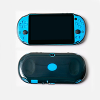 Casing Kulit Pelindung Cangkang Karet Silikon Lembut untuk PS Vita 2000 PSV2000 Casing TPU Bening