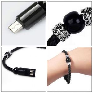 Beaded Quick Charging <b>Cable</b> Custom Small Fashion Portable Decorative Bracelet Fast Charger Phone <b>Cable</b> with Logo - Product Image 5
