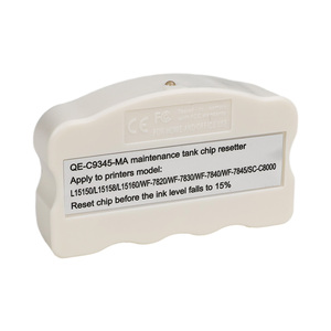 Réinitialiseur de puce C9345 Compatible pour Epson <span class=keywords><strong>WF</strong></span>- 7840 7820 <span class=keywords><strong>7830</strong></span> 7845 C8000 C7000 ET- 16600 16650 5800 5850 5880 puces de réservoir - Product Image 3