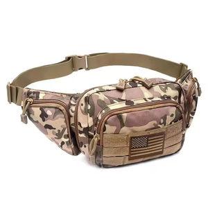 Sac de Poitrine Tactique Militaire Extérieur Imperméable de Haute Qualité avec Fermeture Éclair, Léger et Portable, Sac Banane OEM, Sac Ceinture - Product Image 4