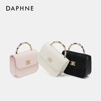 Nouveaux sacs fourre-tout 2026 pour femmes, mini sac à rabat en PU texturé de luxe, poignée en strass, chaîne dorée réglable, sac à bandoulière tendance