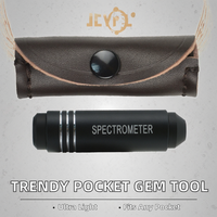 Spectroscope de Diffraction Tendance en Aluminium de Haute Qualité Format de Poche, Outil Gemmologique pour Bijoux 15mm, Outils de Bijoutier pour Pierres Précieuses et Colliers