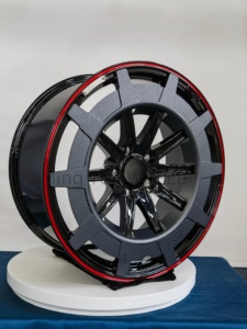 T-6061 forgé en Fiber de carbone Mingyue 2122 23 24 pouces 10J roues de voiture de tourisme 5X130 pour mercedes-benz <span class=keywords><strong>BRABUS</strong></span> <span class=keywords><strong>classe</strong></span> <span class=keywords><strong>G</strong></span> G500 G550 G63 - Product Image 3