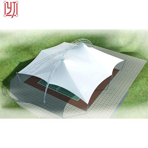 Techo de Tela para Cancha de Tenis, Estructura de Membrana de Acero Tensado, Toldo para Protección Solar - Product Image 5