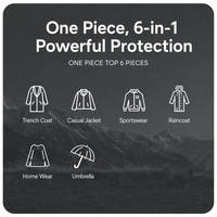 Veste imperméable à capuche unisexe, isolante, respirante, à séchage rapide, à couche unique, coupe-vent, pour les voyages, les trajets quotidiens, l'hiver