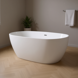 Bañera Independiente Beatrice 170x80x60 Cm, Diseño Moderno - Product Image 3