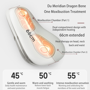 Appareil de moxibustion électrique sans fumée pour usage domestique, thérapie chauffante, soulagement de la douleur, masseur pour l'acupuncture et les soins corporels des méridiens - Product Image 5