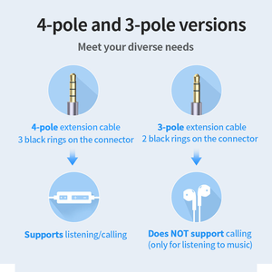 Câble <span class=keywords><strong>audio</strong></span> stéréo de haute qualité 3,5 mm mâle vers femelle, adaptateur <span class=keywords><strong>audio</strong></span> personnalisé <span class=keywords><strong>pour</strong></span> haut-parleur, <span class=keywords><strong>casque</strong></span>, <span class=keywords><strong>rallonge</strong></span> <span class=keywords><strong>pour</strong></span> voiture - Product Image 6