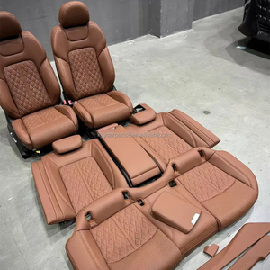 Accessori Interni <span class=keywords><strong>Auto</strong></span>, <span class=keywords><strong>Coprisedili</strong></span> Sportivi in Pelle di Lusso Personalizzati per <span class=keywords><strong>Audi</strong></span> <span class=keywords><strong>A3</strong></span> A4 A5 A6 A7 A8 RS Upgrade - Product Image 4