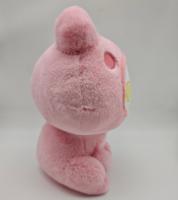Peluche grenouille verte de 8 pouces, jouet en peluche à gros yeux, apaisant, court, en coton PP, série HIBO, couverture