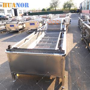 Attrezzatura Automatica per il Lavaggio di Cavoli, Zucche e Peperoni con Nastro Trasportatore e Bolle d'Aria, Personalizzabile da 3m, 4m, 5m - Product Image 4