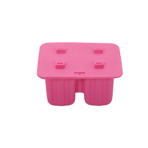 Moules à Sucettes Glacées et Crèmes Glacées en <span class=keywords><strong>Silicone</strong></span> sans BPA, Antiadhésifs, Réutilisables, Qualité Alimentaire, Écologiques, à 4, 6, 10 ou 12 Empreintes, <span class=keywords><strong>avec</strong></span> Couvercle et Bâtonnets en <span class=keywords><strong>Bois</strong></span> - Product Image 4