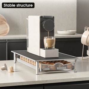 Organisateur de support de boîte de tiroir de capsule de café en métal d'utilisation de cuisine peut contenir jusqu'à 40 pièces <span class=keywords><strong>Nespresso</strong></span> Original - Product Image 5