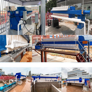 Tự động nhỏ thủy lực màng tấm khung loại bùn mất nước lọc Báo Chí tấm máy - Product Image 6