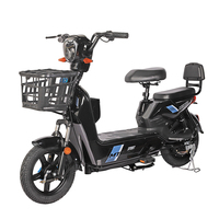 Vélo électrique de ville MTBGO, prix usine, 48V 350W, haute puissance, cadre en acier carbone, batterie lithium.