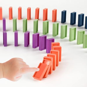 Beach Toys, Automatic Cars, Dominoes, <b>Train</b> Sets, Colorful Educational Building Block Sets, Gifts for Children, Boys and Girls - Product Image 5