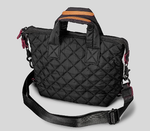 Wholesale Quilted Puffy Down Cotton square Lightweight Large Capacity Shoulder Handbags Women's Tote <b>Bags</b> - Product Image 2