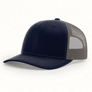 Casquette de camionneur Richardson 112 personnalisée à 6 panneaux en toile avec patch en cuir sur mesure, unisexe, pour toutes les saisons, casquette de sport - Product Image 3