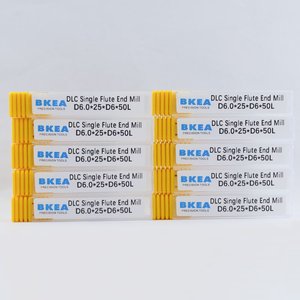 Nhà Sản Xuất Rắn Carbide Dlc Tráng 1-Sáo CNC End Mill Bits Duy Nhất Sáo Phay Dao Cho Nhôm ODM OEM Tùy Chỉnh - Product Image 6