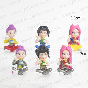 Ensemble de figurines d'anime Kpop <span class=keywords><strong>Demon</strong></span> Hunter Girls, thème Ramen, poupées amusantes, cadeau pour filles, idéal pour sacs surprises et cadeaux de fête - Product Image 3