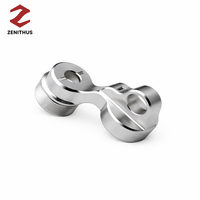 Pièces en acier et laiton sur mesure, usinage CNC 5 axes, services d'électroérosion à fil et de brochage pour billettes d'aluminium 6061 destinées à l'usinage