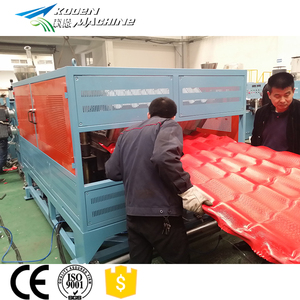 기계를 만드는 PVC + ASA /PMMA 유약 기와 생산 라인/PVC 지붕 장 압출기 식물 - Product Image 4