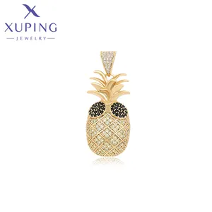 X000687473 xuping bijoux 14K couleur or Ananas vintage spécial papillon forme simple femmes hommes enfants pendentif
