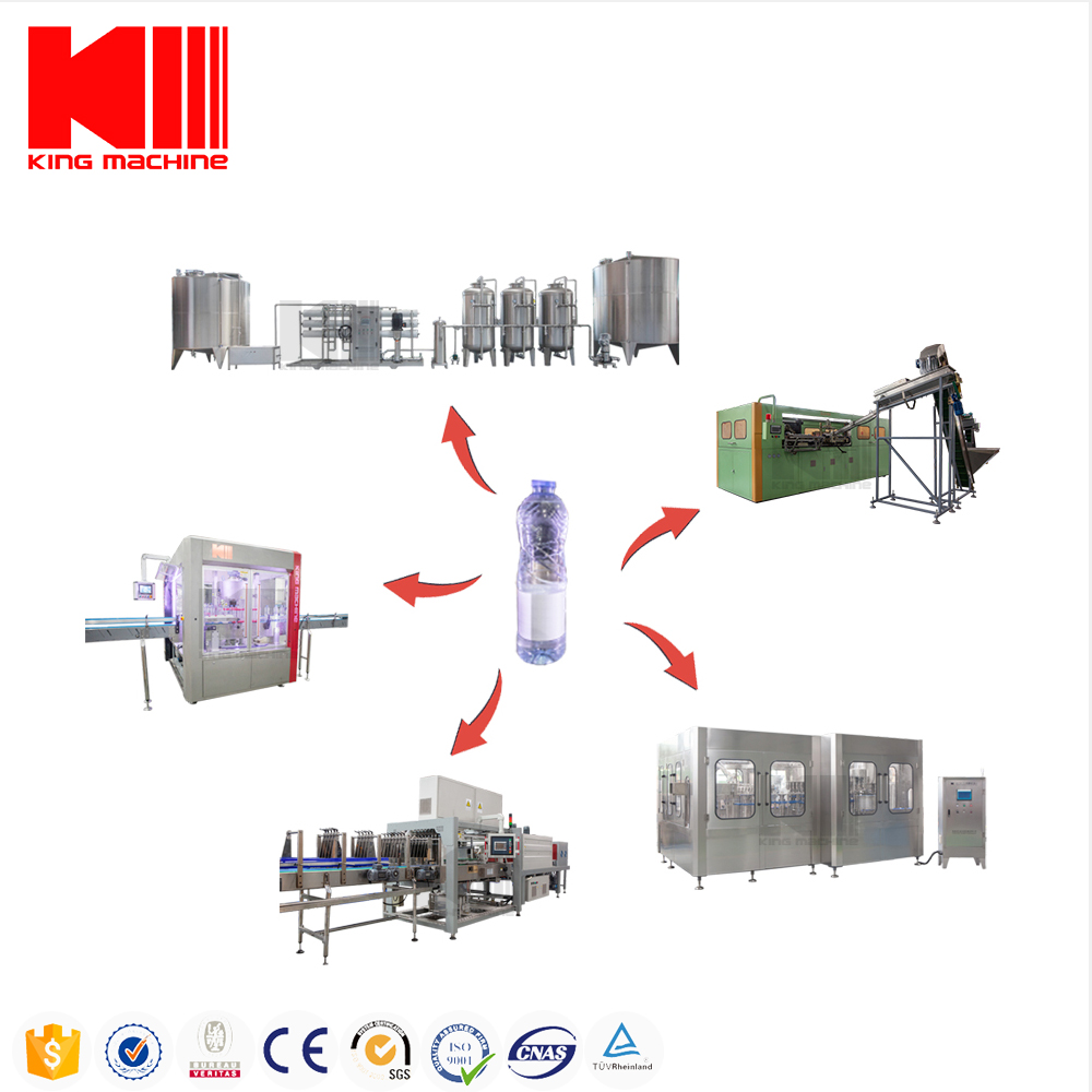 Мобильные контейнерные ПЭТ розлива минеральной воды в бутылки завод полный чистой воды розлива производственная линия машинного оборудования